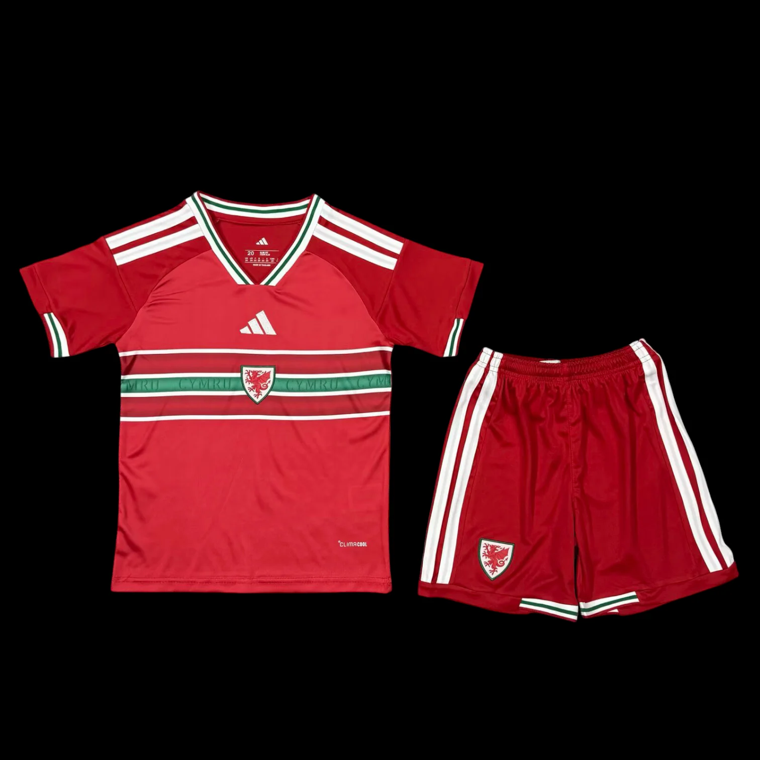 Acheter Pays de Galles Maillot Domicile 2627 – Enfant - Maillot pas cher